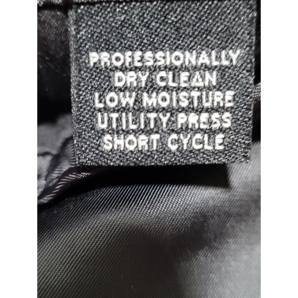 Jos. A. Bank Wool Blazer Mens 44R Signature Black Gold Crest Button Professional